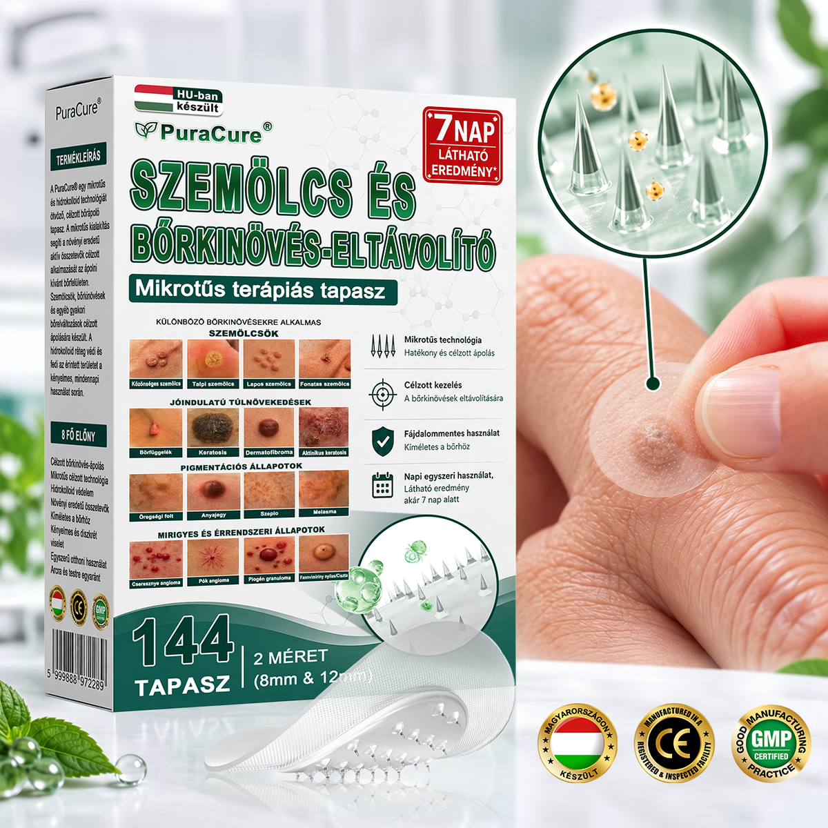 🔥𝐏𝐮𝐫𝐚𝐂𝐮𝐫𝐞® 𝐌𝐈𝐊𝐑𝐎𝐓Ű𝐒 𝐁Ő𝐑𝐊𝐈𝐍Ö𝐕É𝐒-𝐄𝐋𝐓Á𝐕𝐎𝐋Í𝐓Ó 𝐓𝐀𝐏𝐀𝐒𝐙𝐎𝐊 —𝟕 𝐍𝐀𝐏𝐎𝐒 𝐂É𝐋𝐙𝐎𝐓𝐓 𝐄𝐋𝐓Á𝐕𝐎𝐋Í𝐓Á𝐒 𝐁Ő𝐑𝐍𝐘Ú𝐋𝐕Á𝐍𝐘𝐎𝐊, 𝐒𝐙𝐄𝐌Ö𝐋𝐂𝐒Ö𝐊 É𝐒 𝐊𝐈𝐄𝐌𝐄𝐋𝐊𝐄𝐃Ő 𝐁Ő𝐑𝐇𝐈𝐁Á𝐊 𝐄𝐋𝐋𝐄𝐍