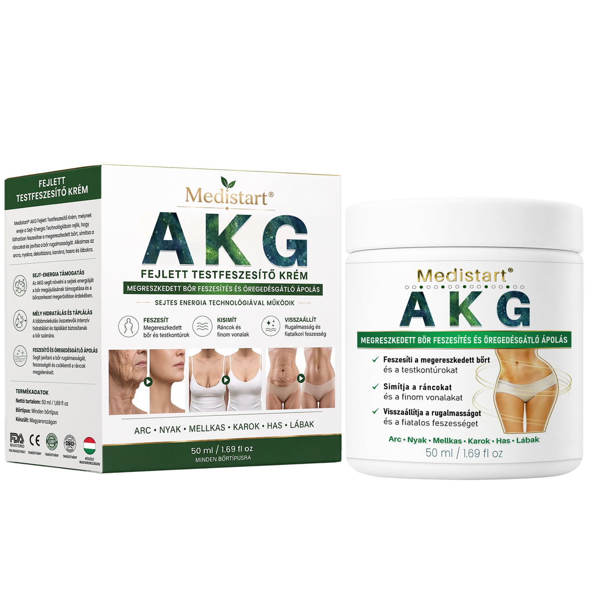 💟Medistart® AKG BŐRFESZESÍTŐ & ÖREGEDÉS ELLENI ÁPOLÁS