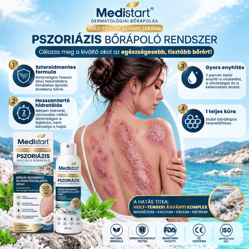 ❤️Medistart® PSZORIÁZIS SPECIÁLIS BŐRÁPOLÓ