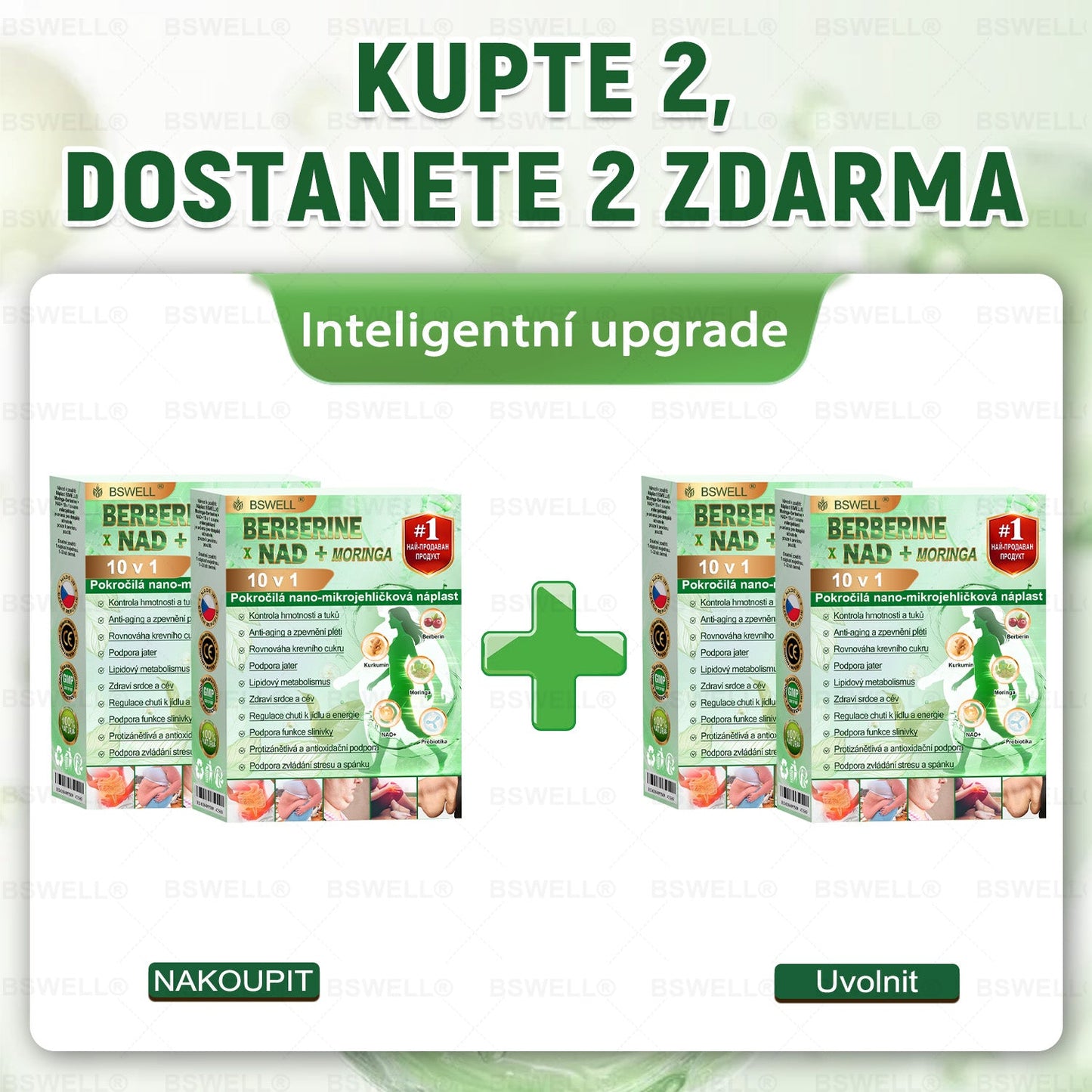 🌱BSWELL® Nano mikrovpichová zeštíhlující náplast✨(Stačí použít pouze jednou denně – viditelné změny již za 28 dní) ✅Bezbolestná, dlouhotrvající, zaměřená na řešení cukrovky, obezity a kardiovaskulárních onemocnění