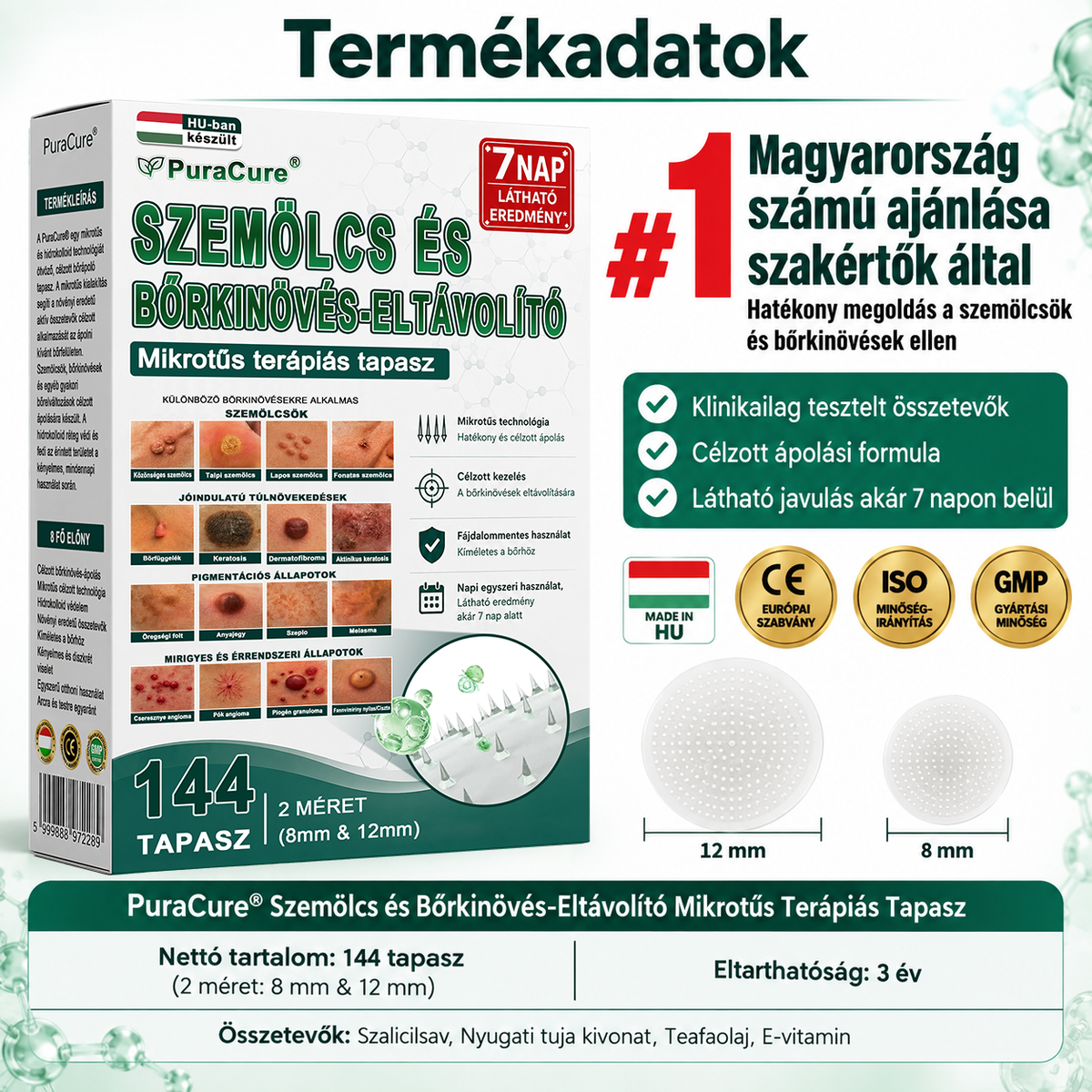 🔥𝐏𝐮𝐫𝐚𝐂𝐮𝐫𝐞® 𝐌𝐈𝐊𝐑𝐎𝐓Ű𝐒 𝐁Ő𝐑𝐊𝐈𝐍Ö𝐕É𝐒-𝐄𝐋𝐓Á𝐕𝐎𝐋Í𝐓Ó 𝐓𝐀𝐏𝐀𝐒𝐙𝐎𝐊 —𝟕 𝐍𝐀𝐏𝐎𝐒 𝐂É𝐋𝐙𝐎𝐓𝐓 𝐄𝐋𝐓Á𝐕𝐎𝐋Í𝐓Á𝐒 𝐁Ő𝐑𝐍𝐘Ú𝐋𝐕Á𝐍𝐘𝐎𝐊, 𝐒𝐙𝐄𝐌Ö𝐋𝐂𝐒Ö𝐊 É𝐒 𝐊𝐈𝐄𝐌𝐄𝐋𝐊𝐄𝐃Ő 𝐁Ő𝐑𝐇𝐈𝐁Á𝐊 𝐄𝐋𝐋𝐄𝐍